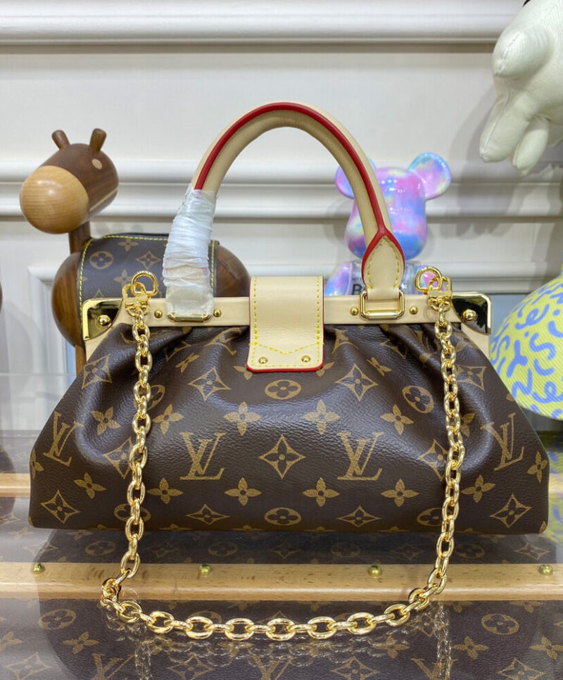 Louis Vuitton Monogram Clutch M46544 Brown